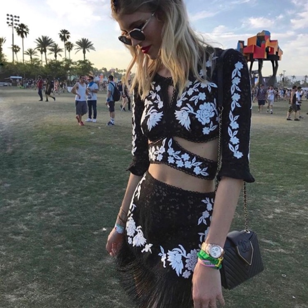 For Love and Lemons Matador Crop Top - Picture 2 of 5